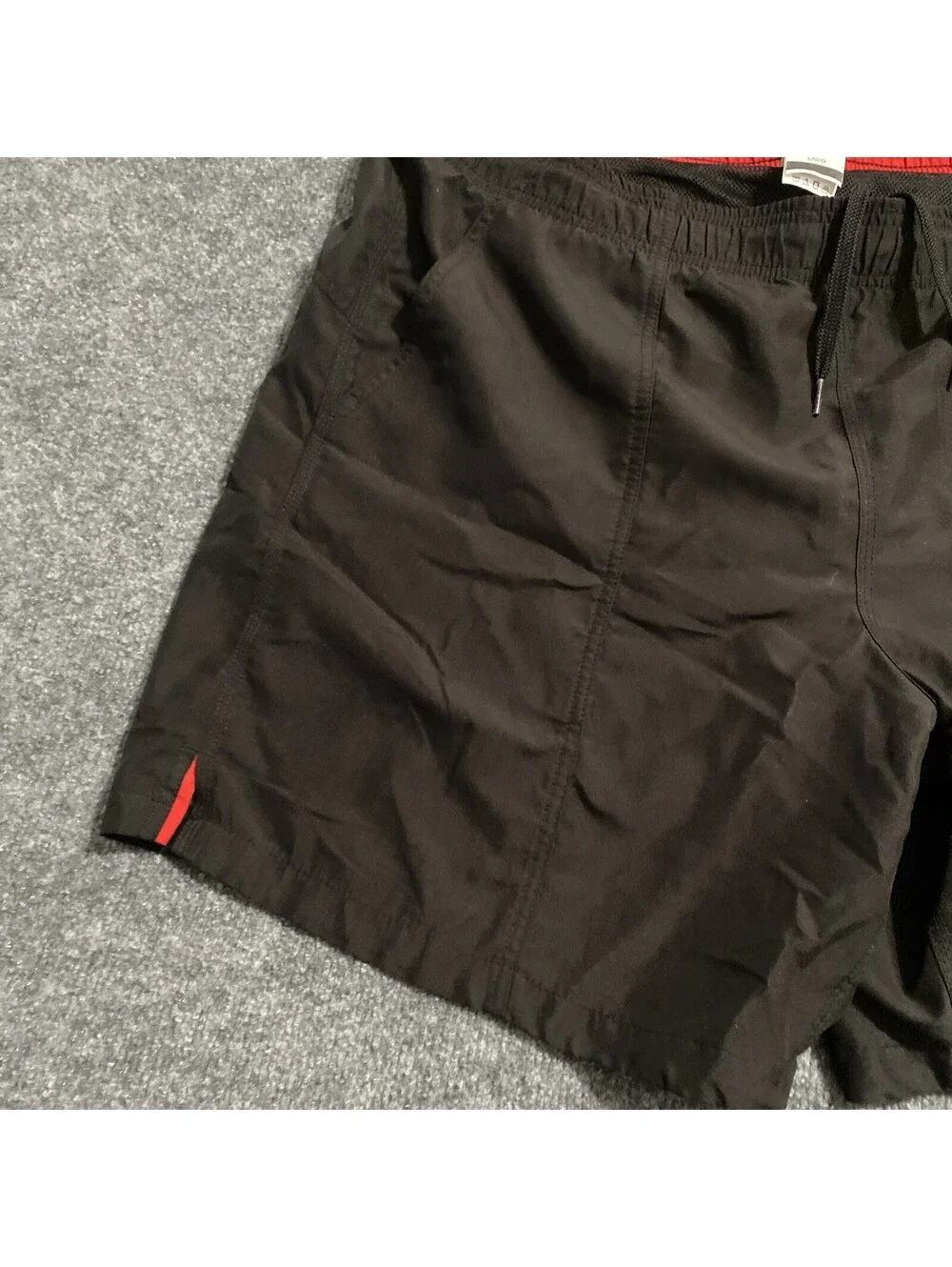 Black & Red  Speedo Mens Swim Shorts Swim Trunks Size L  …. 10